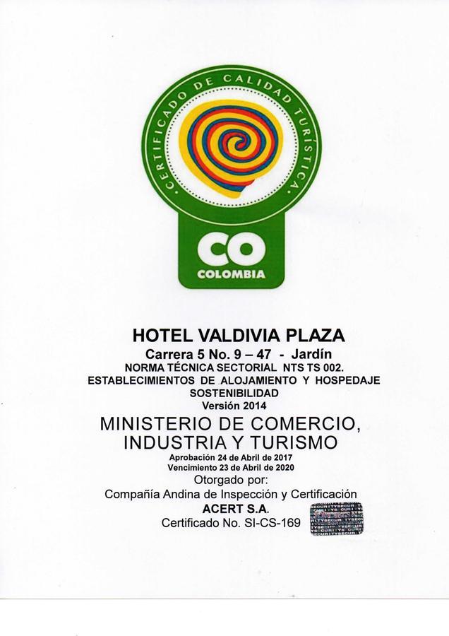 Hotel Valdivia Plaza Jardín Εξωτερικό φωτογραφία